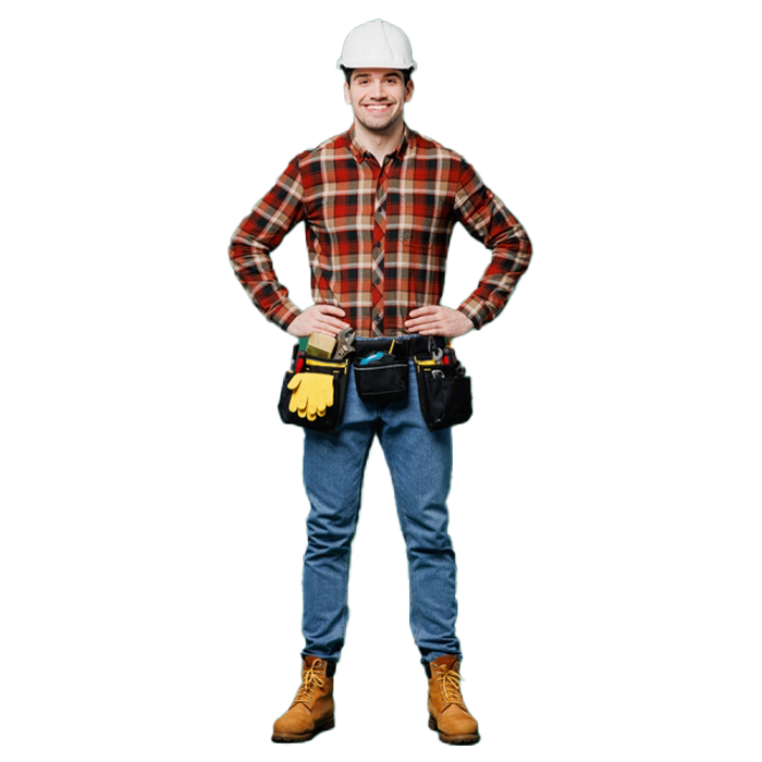 Männer Baukleidung