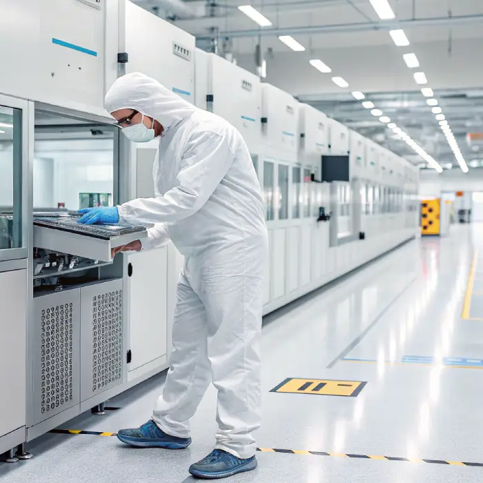 Esd Arbeitskleidung Fuer Reinraum Medizinprodukte