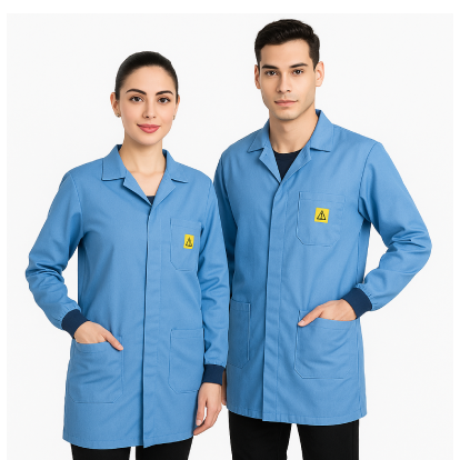 ESD Lab orkittel mit elastischen Bündchen Hersteller und Lieferanten