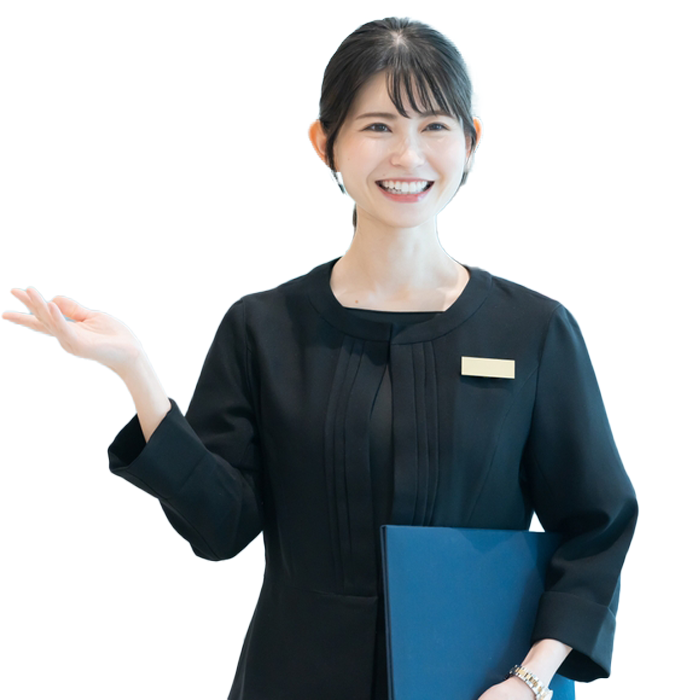 Elegante schwarze Front Office Uniform